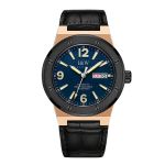 Đồng Hồ Nam I&W Carnival 589G2 Automatic Màu Đen/Vàng Hồng