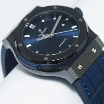 Đồng Hồ Nam Hublot Classic Fusion Ceramic Blue 542.CM.7170.LR Màu Xanh Lam