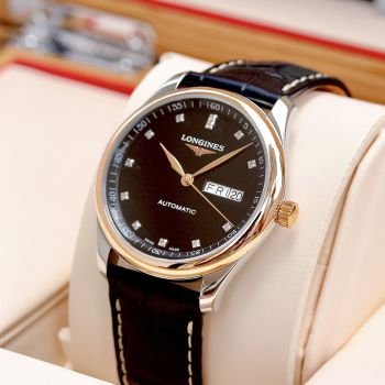 Đồng Hồ Nam Longines Master Collection Black L2.755.5.59.2 Màu Đen