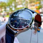 Đồng Hồ Nam Longines Record L2.820.4.56.2 Watch Màu Đen Bạc