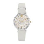 Đồng Hồ Nữ Versace V-Eternal Lady Watch New Arrival PVEJL001-P0022_PNUL Màu Bạc