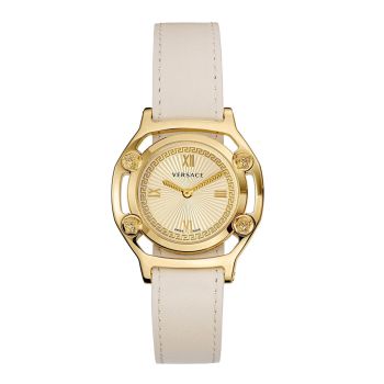 Đồng Hồ Nữ Versace Medusa Frame Barocco Print Watch 36mm VEVF00620 Màu Vàng