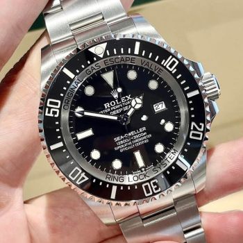 Đồng Hồ Nam Rolex Deepsea 126660-0001 Oystersteel Màu Bạc