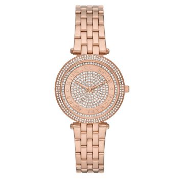 Đồng Hồ Nữ Michael Kors MK4592 Darci Analog Rose Gold Dial Women's Watch Màu Vàng Hồng