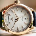 Đồng Hồ Nam Omega Seamaster Aqua Terra 150m Co-Axial Day-Date 41.5mm 18k 231.53.42.22.02.001 Màu Nâu Vàng