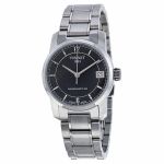 Đồng Hồ Nữ Tissot T-Classic Automatic Black Dial Titanium Ladies T087.207.44.057.00 Màu Bạc