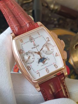 Đồng hồ Poljot chronograph 31679 moonphase 252097 - Đồng hồ Poljot lịch âm dương