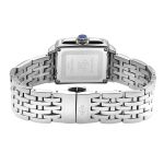 Đồng Hồ Nữ Gevril GV2 Women's Padova Gemstones Swiss Diamond Watch 12330B Màu Bạc Đen