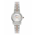 Đồng Hồ Nữ Salvatore Ferragamo Gancini Horizontal Watch SFMC00221 Màu Bạc