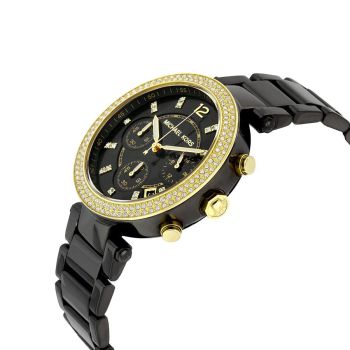 Đồng Hồ Nữ Michael Kors Lexington Unisex Watch MK6107 Màu Đen