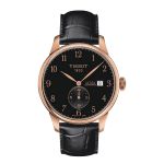 Đồng Hồ Nam Tissot Le Locle Automatic Black Dial Men's Watch T006.428.36.052.00 Màu Đen Phối Vàng Hồng