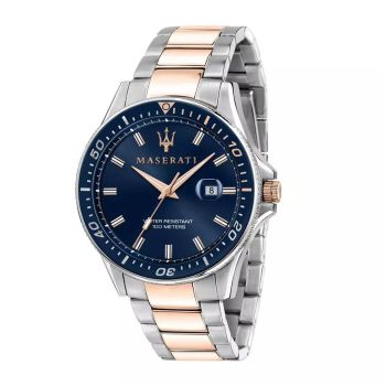 Đồng Hồ Nam Maserati Sfida Analog Blue Dial Men's Watch R8853140003 Màu Xanh Blue