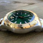 Đồng Hồ Nam Versace Hellenyium Men's Watch Green Dial 42mm VE3A00720 Phối Màu