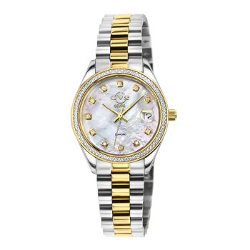 Đồng Hồ Nữ Gevril GV2 Turin Diamond 12424B Màu Demi (Vàng-Bạc)