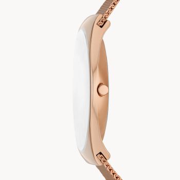 Đồng Hồ Nam Skagen Grenen Stainless Steel Mesh Watch SKW6818 Màu Vàng Hồng