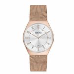 Đồng Hồ Nam Skagen Grenen Stainless Steel Mesh Watch SKW6818 Màu Vàng Hồng