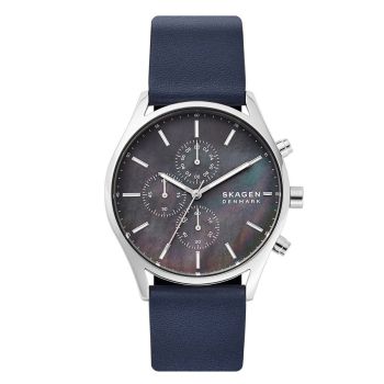Đồng Hồ Nam Skagen Holst Analog Quartz Watch SKW6653 Màu Xanh Navy