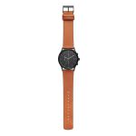 Đồng Hồ Nam Skagen Jorn Leather Watch SKW6465 Màu Nâu Cam