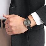 Đồng Hồ Nam Skagen Hagen Leather Watch SKW6447 Màu Đen