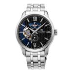 Đồng Hồ Nam Orient Star Contemporary Layered Skeleton RE-AV0B03B00B Màu Bạc Đen