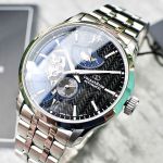 Đồng Hồ Nam Orient Star Contemporary Layered Skeleton RE-AV0B03B00B Màu Bạc Đen
