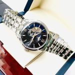 Đồng Hồ Nam Orient Star Contemporary Layered Skeleton RE-AV0B03B00B Màu Bạc Đen