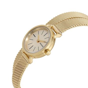 Đồng Hồ Nữ Skagen Double Wrap SKW2600 Màu Vàng Gold