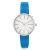 Đồng Hồ Nữ Skagen Quartz Blue Leather Watch SKW2597 Màu Xanh Blue