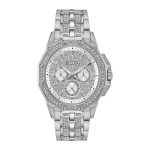 Đồng Hồ Nam Bulova Crystal Octava Chronograph 96C134 Màu Bạc