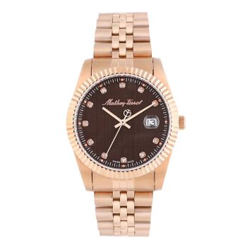 Đồng Hồ Nam Mathey-Tissot Mathy III Quartz H710PRM Màu Nâu
