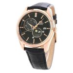 Đồng Hồ Nam Orient Sun And Moon Gen 5 RN-AK0304B RA-AK0309B00C Màu Đen/ Vàng Hồng