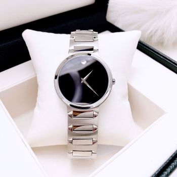 Đồng Hồ Nam Movado Temo 0607292 Màu Bạc