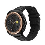 Đồng Hồ Nam Ferrari Scuderia Aspire Black Leather Men Watch 0830867 Màu Đen-Vàng Hồng