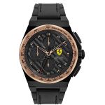 Đồng Hồ Nam Ferrari Scuderia Aspire Black Leather Men Watch 0830867 Màu Đen-Vàng Hồng
