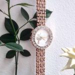 Đồng Hồ Nữ Sunlight  Mặt Cô Gái Múa Bale Sang Chảnh Màu Vàng Hồng