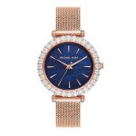 Đồng Hồ Nữ Michael Kors MK Darci Crystal Rose Gold & Blue MK4630 Màu Vàng Hồng