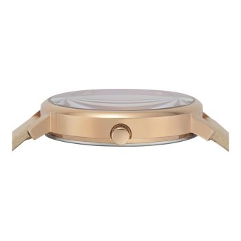 Đồng Hồ Nữ Versus Versace Women's Rose Gold La Villette Strap Watch VSP1S2221 Màu Trắng Be