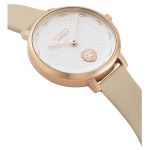 Đồng Hồ Nữ Versus Versace Women's Rose Gold La Villette Strap Watch VSP1S2221 Màu Trắng Be