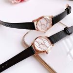 Đồng Hồ Nữ Tissot T-Wave White Mother of Pearl Diamond Dial  T112.210.36.111.00 (T1122103611100) Màu Đen Vàng