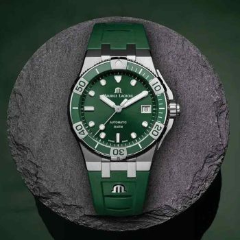 Đồng Hồ Nam Maurice Lacroix Aikon Venturer 38mm AI6057-SSL5F-630-D Màu Xanh Green