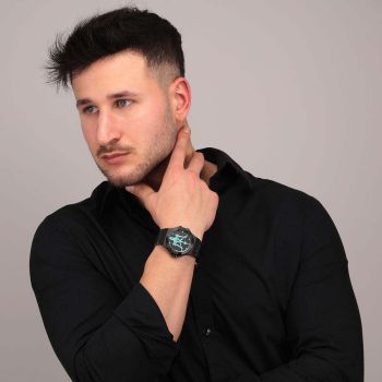 Đồng Hồ Nam Maserati Black Stainless Steel Mesh Strap Men Watch R8853144002 Màu Đen