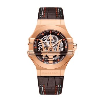 Đồng Hồ Nam Maserati Potenza Rose Gold Tone Automatic Men's Watch R8821108026 Màu Vàng Hồng