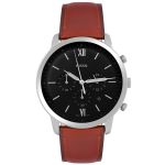 Đồng Hồ Nam Fossil Neutra Chrono FS5512 Màu Đen Nâu