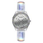 Đồng Hồ Nữ Guess Hologram Iridescent GW0017L1 Màu Bạc