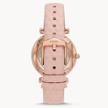 Đồng Hồ Nữ Fossil Carlie ES5269 Màu Trắng Phối Vàng Hồng