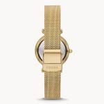Set Đồng Hồ Nữ Fossil Carlie ES5251SET Màu Vàng Bạc