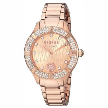 Đồng Hồ Nữ Versus By Versace Canton Road Stainless Steel And Gold Plated Casual S26060017 Màu Vàng Hồng
