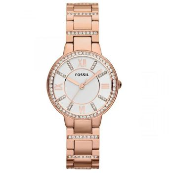 Đồng Hồ Nữ Fossil Virginia ES3284 Màu Vàng Hồng