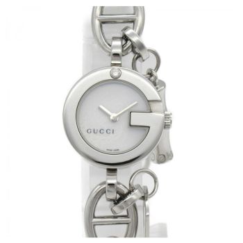 Đồng Hồ Nữ Gucci Women's Watch YA107508 Màu Bạc Trắng