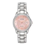 Đồng Hồ Nữ Citizen Silhouette Eco-Drive FE1140-86X Màu Bạc